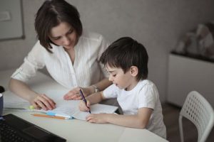 a parents uses what she learned from autism parent training