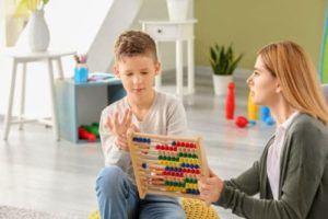 a child benefits from individual therapy for autism